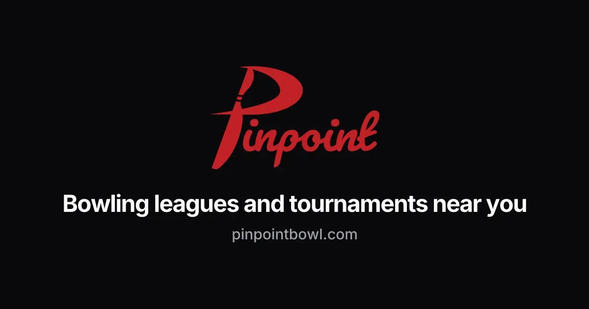 Pinpoint Bowl: bowling leagues and tournaments near you